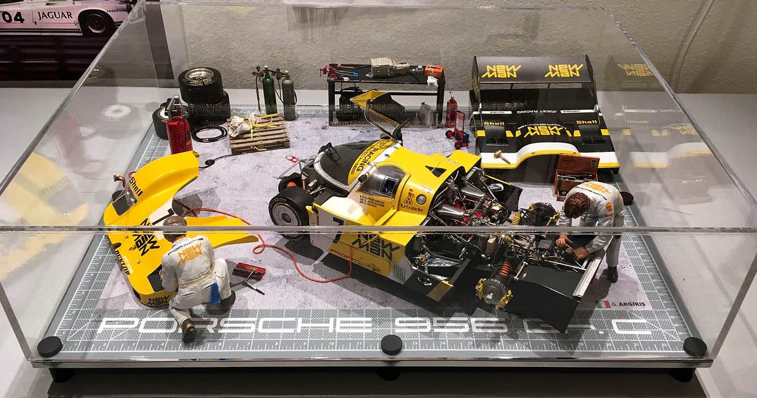 1/12th Scale Porsche 956 Le Mans Diorama 1/12th Scale Porsche 956 Le Mans Diorama